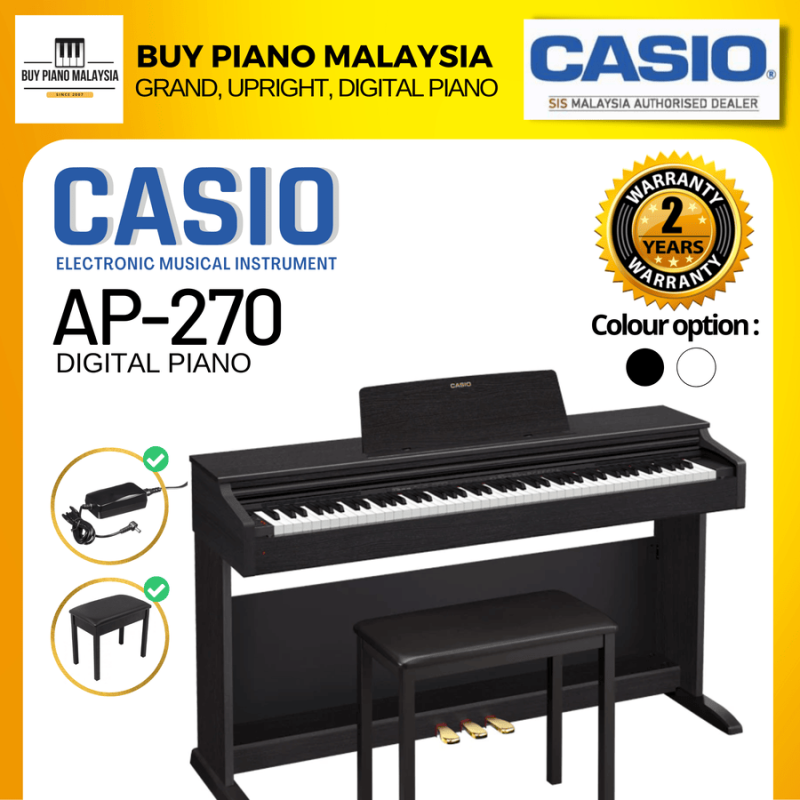 Casio digital piano ap 270 hot sale